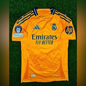 NEW CLUB REAL MADRID AWAY MBAPPE “PLAYER VERSION” MEN’S JERSEY!